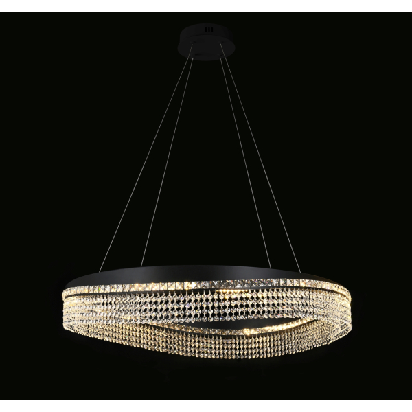 P7027/D1000 BK (1) Люстра (RL)