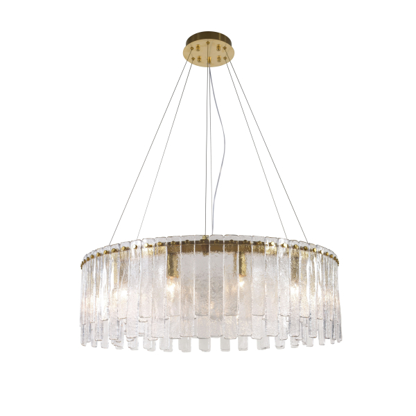 6182P/12 PT BRS (1) Люстра NW