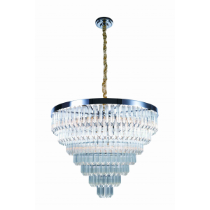 5731R/18 CHROME+CLEAR (1) Люстра (в 2-х коробках) NW