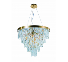 5729P/10A PLATING BRASS+CLEAR (1) Люстра NW