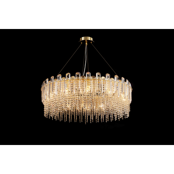Z55-ф800*H280 H GOLD (1) Люстра (в 2-х коробках) NW Z55-ф800*H280 H GOLD (1) Люстра (в 2-х коробках) NW