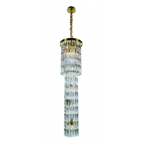 2727P/8A PLATING BRASS+CLEAR (1) Люстра NW 2727P/8A PLATING BRASS+CLEAR (1) Люстра NW
