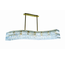 3101E/8A GOLD+CLEAR (1) Люстра NW