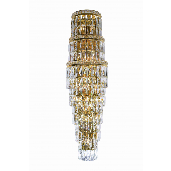 W2814E/9+5A GOLD+CLEAR (1) Настенный светильник NW W2814E/9+5A GOLD+CLEAR (1) Настенный светильник NW