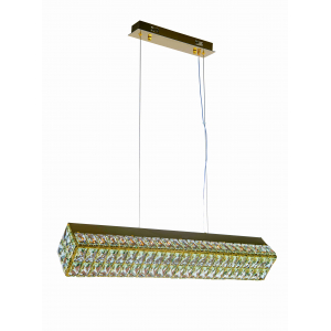 2809E/33W GOLD+CLEAR (1) Люстра NW