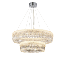 NWL152-ф800+500*H160(1200) CHROME (1) Люстра NW