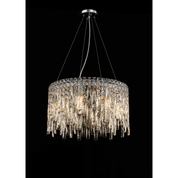 F52-ф500*H270(1200) CHROME (1) Подвесной светильник NW