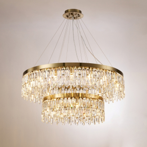 F6-ф1000+600*H360(1500) BRONZE (1) Люстра NW (в 2-х коробках)