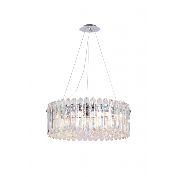 5075-9CR CHROME+CLEAR (1) Люстра NW # 5075-9CR CHROME+CLEAR (1) Люстра NW #