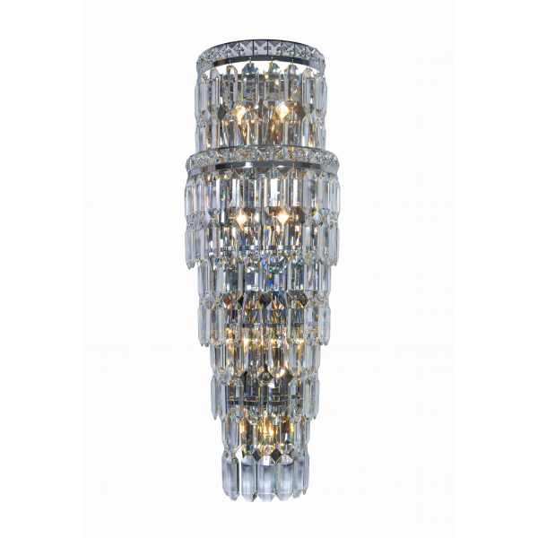 W2819R/7+4A CHROME+CLEAR (1) Настенный светильник NW W2819R/7+4A CHROME+CLEAR (1) Настенный светильник NW