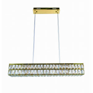 2787E/32W GOLD+CLEAR (1) Люстра NW