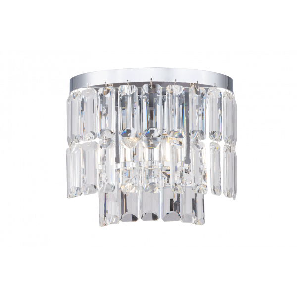 W2752R/2A CHROME+CLEAR (1/10) Настенный светильник NW W2752R/2A CHROME+CLEAR (1/10) Настенный светильник NW