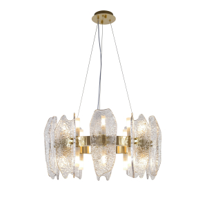 80624/D600 PT BRS (1) Люстра NW