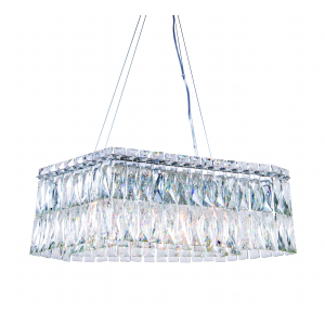 2651R/8A CHROME+SILVER+CLEAR (1) Люстра NW