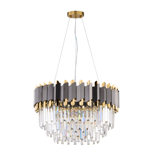 2343S/8A PT BRS+SGT (1) Люстра NW