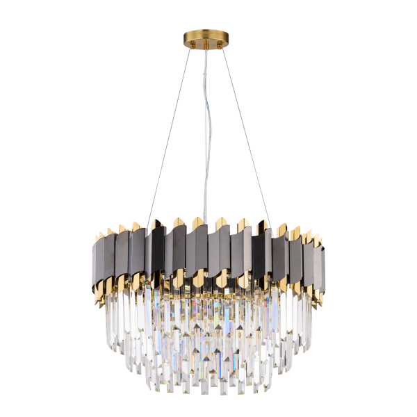 2343S/8A PT BRS+SGT (1) Люстра NW