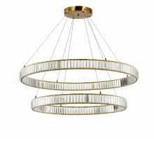 D2107-DW-8+10 BRASS (1) Люстра NW