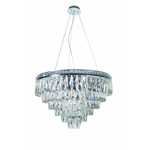 2785R/14A CHROME+CLEAR (1) Люстра NW