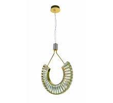 6019E/25W GOLD+CLEAR (1) Люстра NW