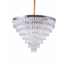 2431R/18A CHR+CL (1) Люстра (в 2-х коробках) NW