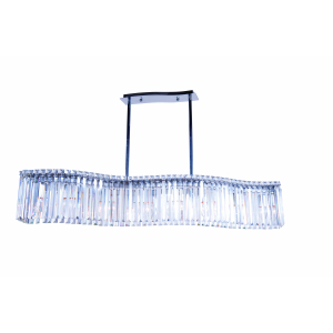 3100R/8A CHROME+CLEAR (1) Люстра NW