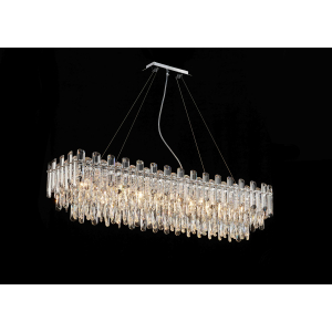 NW076-L1200*W300*H290 RECTANGLE CHROME (1) Люстра (в 2-х коробках) NW