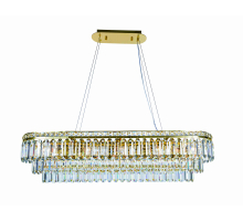 2796E/10A GOLD+CLEAR (1) Люстра NW