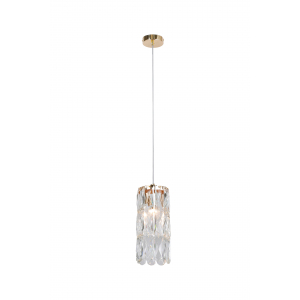 5076-1GD GOLD+CLEAR (1/10) Люстра NW #