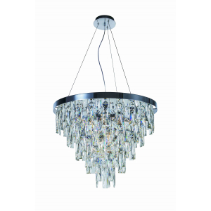 5729R/10A CHROME+CLEAR (1) Люстра NW