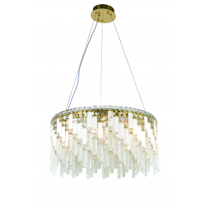 6079P/9A PLATING BRASS H+CLEAR (1) Люстра NW