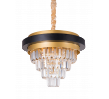 2433A/6A PT BRS+BK+CL (1) Люстра NW