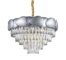 8707W/12A SIL+CL (1) Люстра (NW)