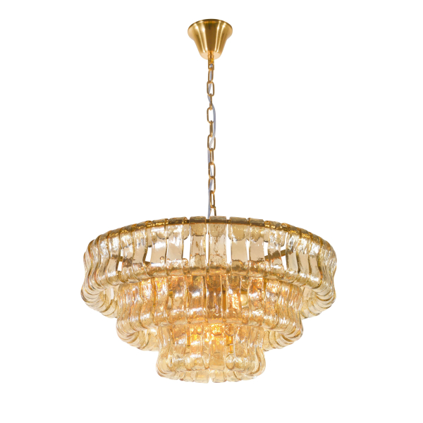 49664/D600 PT BRS (1) Люстра NW