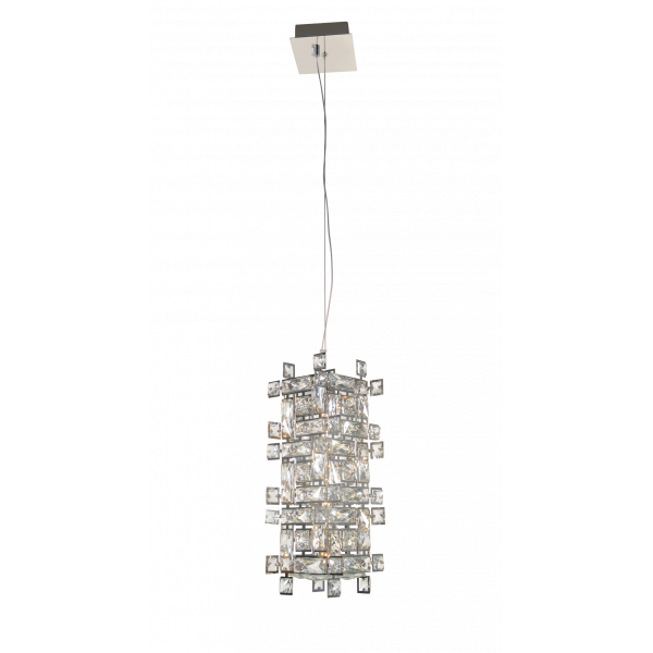 6078R/2A CHROME+CLEAR (1) Люстра NW