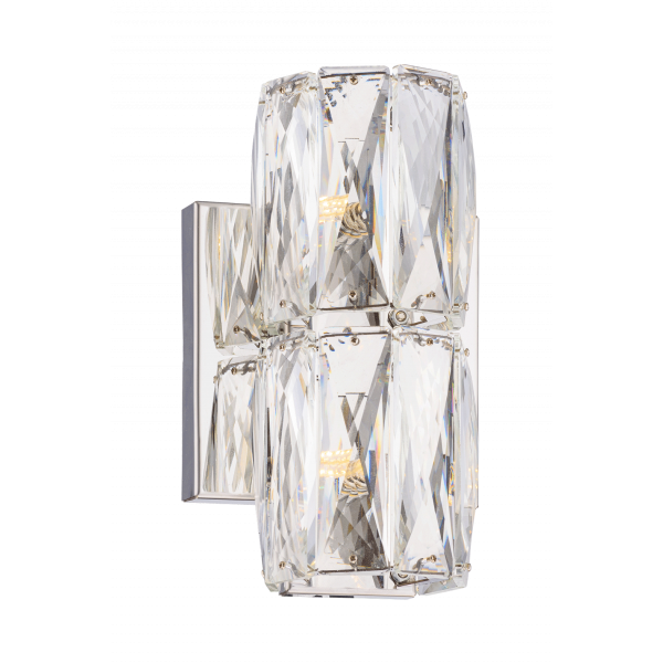 W2405R/2A CHROME+CLEAR (1/10) Настенный светильник NW W2405R/2A CHROME+CLEAR (1/10) Настенный светильник NW