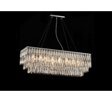 NW075-L1000*W300*H340 RECTANGLE CHROME (1) Люстра (в 2-х коробках) NW