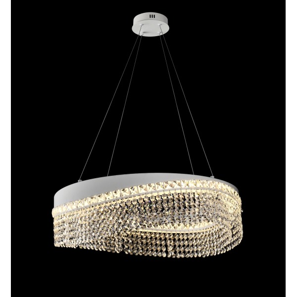 P7027/D600 BK (1) Люстра (RL)