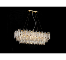 NW076-L800*W300*H290 RECTANGLE H GOLD (1) Люстра NW