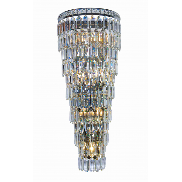 W2820R/7+4A CHROME+CLEAR (1) Настенный светильник NW W2820R/7+4A CHROME+CLEAR (1) Настенный светильник NW
