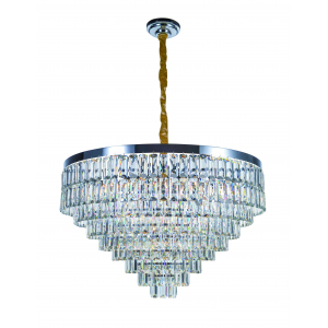 2752R/18A CHROME+CLEAR (1) Люстра (в 2-х коробках) NW