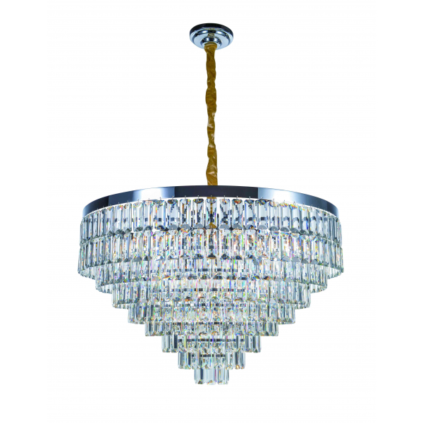 2752R/18A CHROME+CLEAR (1) Люстра (в 2-х коробках) NW 2752R/18A CHROME+CLEAR (1) Люстра (в 2-х коробках) NW