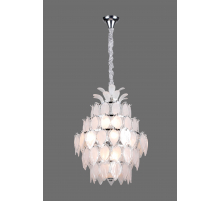 8775/12CR CHROME+WHITE (1) Люстра (NW)