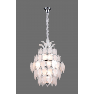 8775/12CR CHROME+WHITE (1) Люстра (NW)