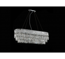 NW075-L1200*W300*H340 CHROME OVAL (1) Люстра (в 2-х коробках) NW