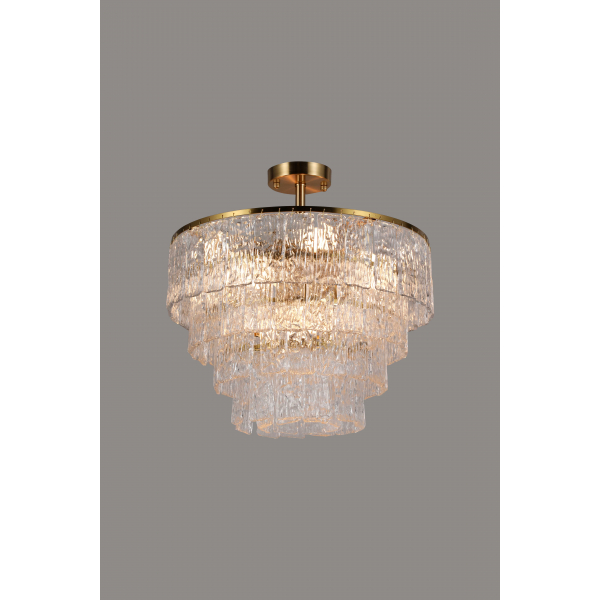 5011/10LT BRASS+CLEAR LIGHT (1) Люстра NW