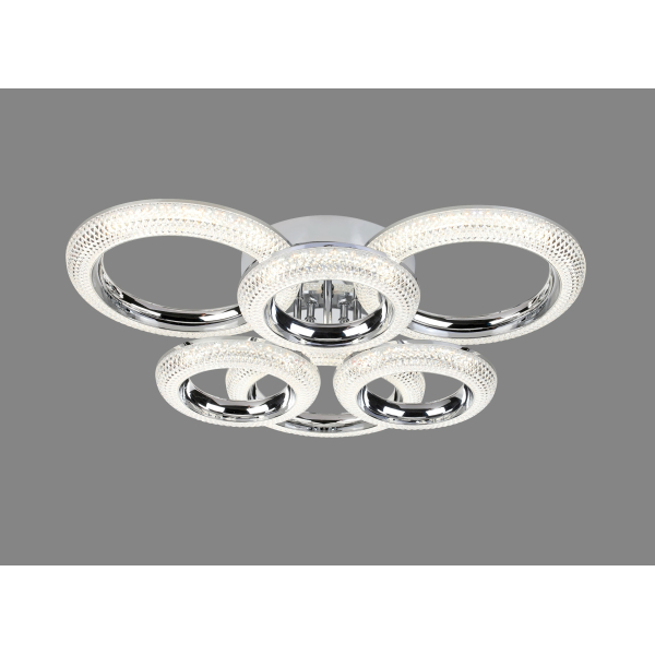 A351/3+3 CR (1) Люстра MN (RL)