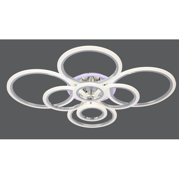 3090/8 CR+RGB (1) Люстра MN (RL)