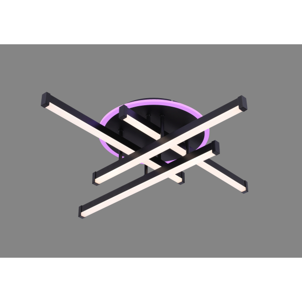 L060/4 BK+RGB (1) Люстра MN