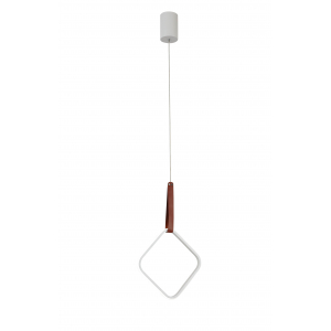 2809/310 WHITE+LEATHER (1/10) Люстра (RL)