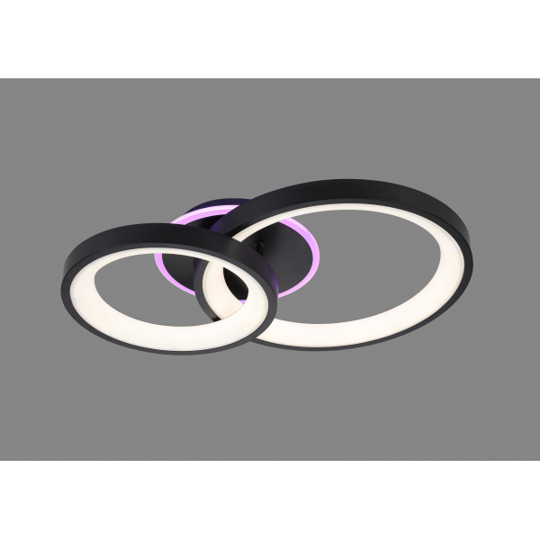 A901/1+1 BK+RGB (1) Люстра MN (RL) A901/1+1 BK+RGB (1) Люстра MN (RL)